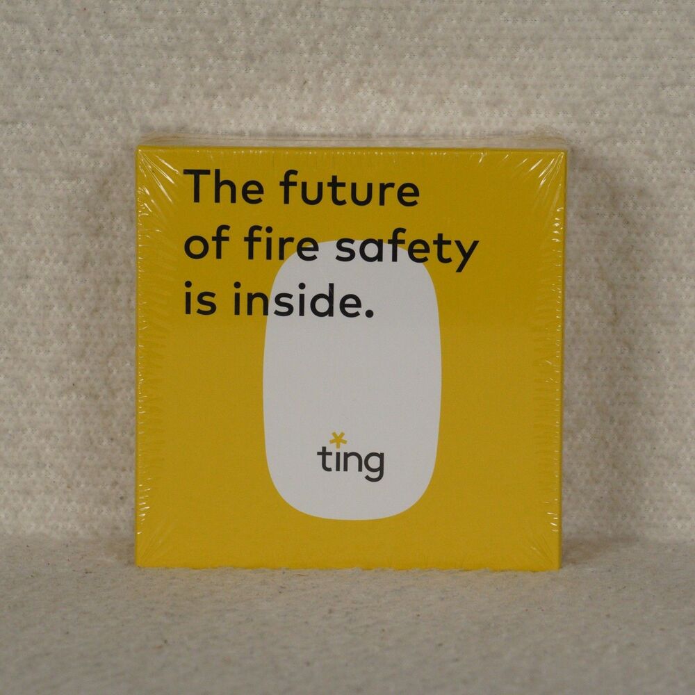 Ting Fire Safety Sensor Smart Plug-in Device Model WL-T-3000-R06 Wall Outlet